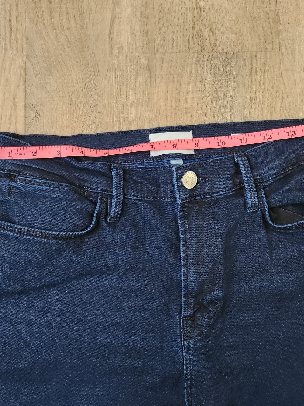 Frame Le High Flare Jeans, Fiona Wash, Size 30 - Picture 5 of 8